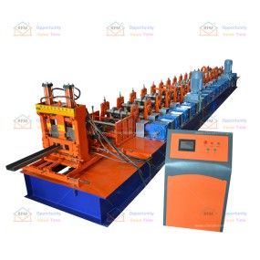 Fully automatic c purlin roll forming machine