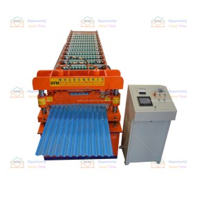 Water corrugated plate roll forming machine