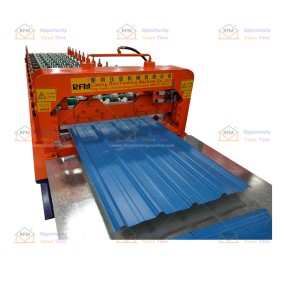 PPGI metal roofing roll forming machine