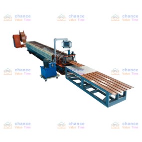 Cladding wall panel roll forming machine