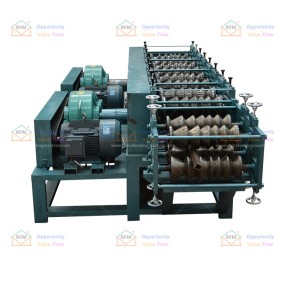 Changing round steel tube to Square tube forming machine