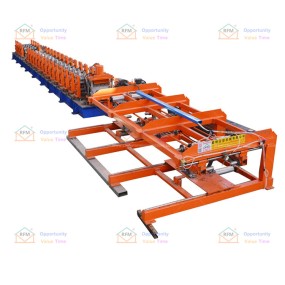 Guardrail forming machine for highway