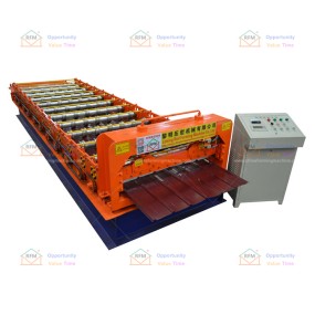  Roofing sheet roll forming machine