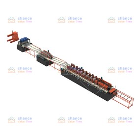 Cable tray roll forming machine