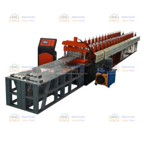 Car body plate forming machine