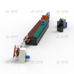 2021 The latest research and development of fully automatic rolling punching solar photovoltaic bracket forming machine