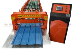 the color steel roofing panel roll forming machine