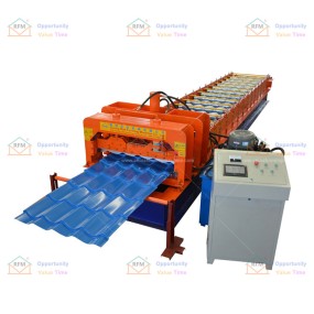 2022 hot selling high quality Steel glazed roof tile roll forming machine