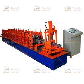 Manufacturer of high speed punching shelf post forming machine