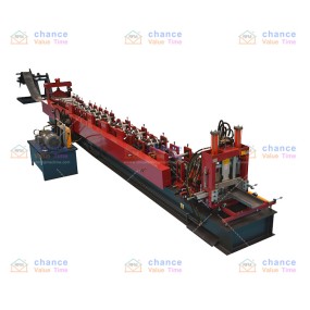 LIMING factory sale fully automatic interchange 80-300mm cz purlin roll forming machine