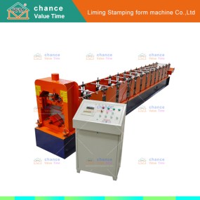 Color steel roof ridge tile roll forming equipment