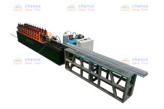 Galvanized Iron Rectangular GI Ceiling Channel roll forming machine