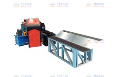 Partition wall and ceiling keel roll forming machine